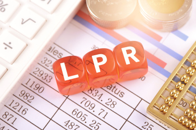 数据图表上的文字LPR