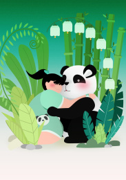 人与动物和谐相处