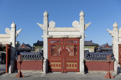 北京天坛祈年殿古建筑