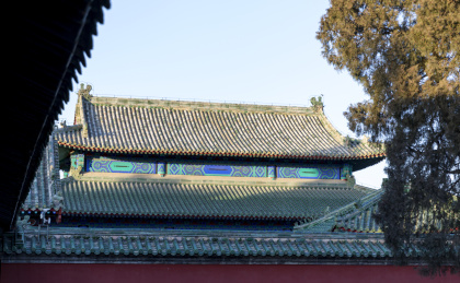 北京天坛祈年殿古建筑