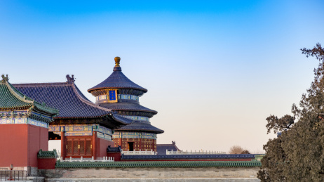 北京天坛祈年殿古建筑