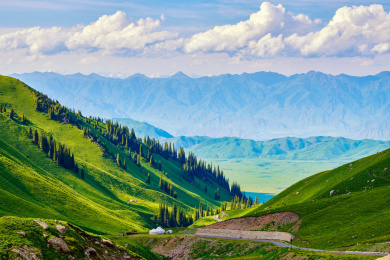 中国新疆那拉提空中草原
