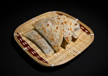 竹篓香煎糖麦饼