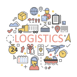 物流运输包裹服务图标