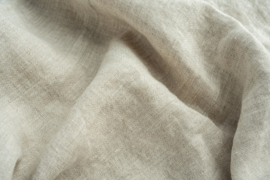 原色棉麻混纺面料