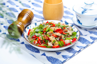 地方特色菜生腌螺肉