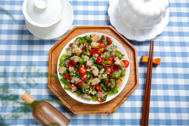 地方特色菜生腌螺肉