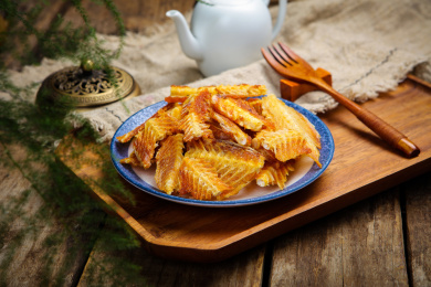 美味下酒菜酥炸鱼骨