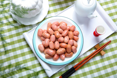 零食小吃肉枣肠