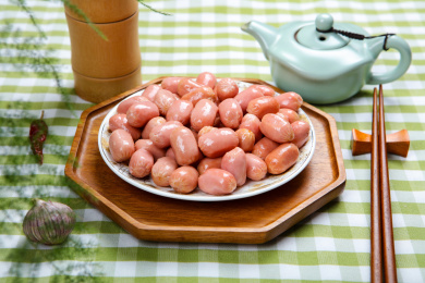 美味小吃肉枣香肠