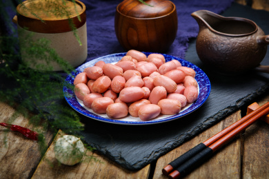 美味小吃肉枣香肠