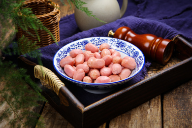 美味小吃肉枣香肠