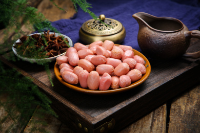 美味小吃肉枣香肠