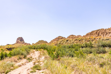 中国山西大同新平堡长城遗址