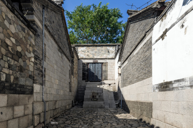 中国山东省栖霞牟氏庄园古建筑