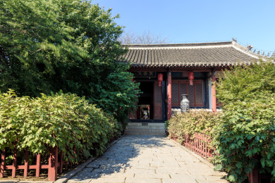 中国山东省栖霞牟氏庄园古建筑
