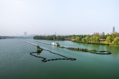 安徽合肥滨湖新区方兴湖景观风光