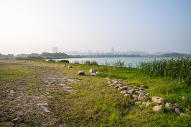 安徽合肥滨湖新区方兴湖景观风光