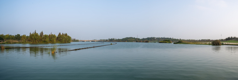 安徽合肥滨湖新区方兴湖景观风光