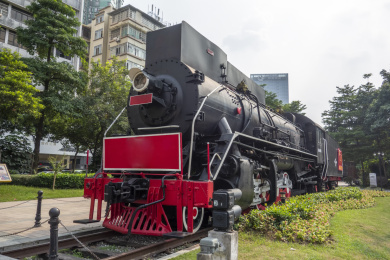 蒸汽式机车火车头