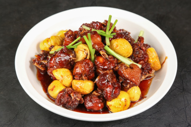 板栗烧鸡块 henp202101