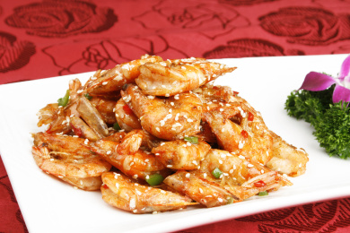 椒盐大虾 henp202101