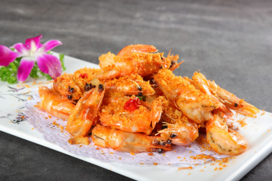 椒盐大虾 henp202101