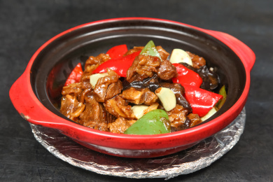 腊八蒜烧牛肉 henp202101