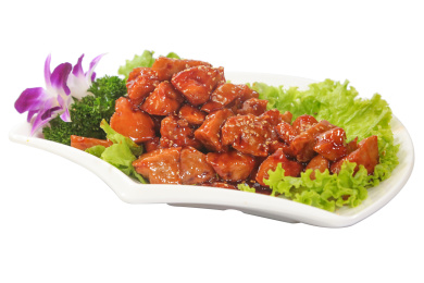 酱香面筋菜品