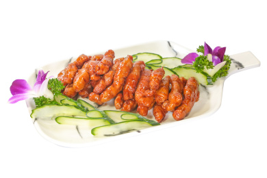 酱香面筋菜品