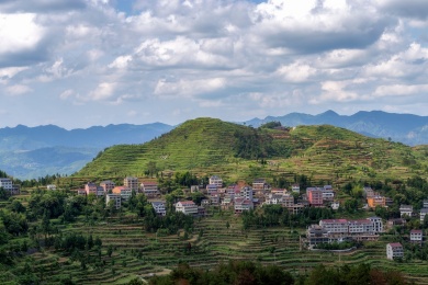 温州茗岙乡风光