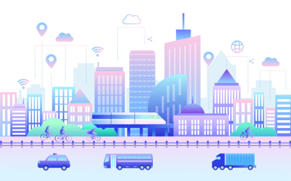 智慧城市科技覆盖