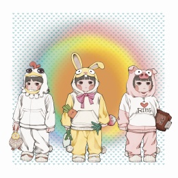 玩偶服人物