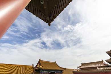 北京故宫的独特建筑：飞檐走兽、红墙黄瓦