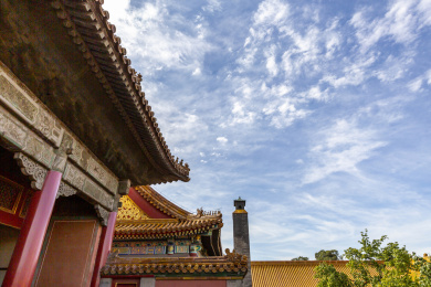 北京故宫的独特建筑：飞檐走兽、红墙黄瓦