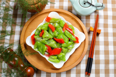 家常菜小炒丝瓜
