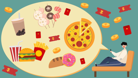 在线下单点外卖