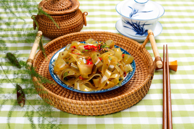 酸辣爽口凉拌菜凉拌宽粉条