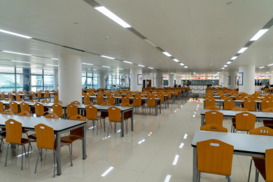 职工食堂室内空间     