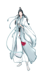 古风白衣修仙少年