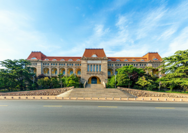 中国山东青岛老城区建筑