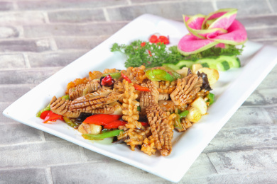 鱿鱼爆腰花 henp202101