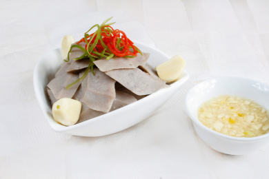 蒜泥扒糕 扒糕 蒜泥扒糕