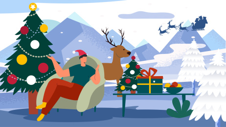 圣诞节庆祝圣诞