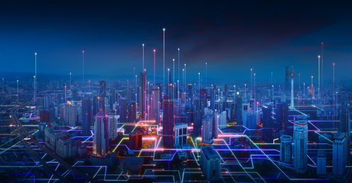 智慧城市概念图