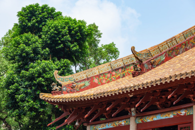 中国广东省广州市岭南建筑番禺学宫