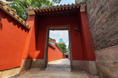 中国广东省广州市岭南建筑番禺学宫