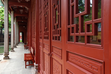 中国广东省广州市岭南建筑番禺学宫