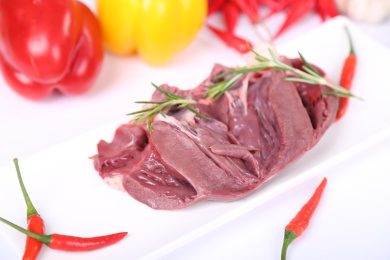 新鲜生猪肉猪杂内脏