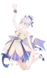 跳跃摘星星的少女